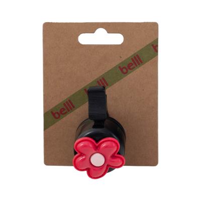 Fietsbel Flower Red