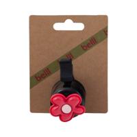 Fietsbel Flower Red