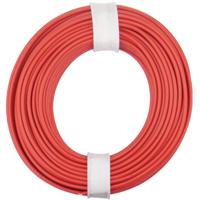 Donau Elektronik 125-010 Draad 1 x 0.25 mm² Rood 10 m