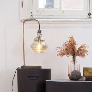 BePureHome Tafellamp 'Obvious', kleur Antique Brass
