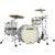 Tama MA32CZS-SSR Starclassic Maple Silver Snow Racing Stripe 3d. shellset