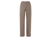 esmara Dames jeans - Straight fit (46 (korte lengte), Bruin)