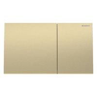 Drukplaat Geberit Sigma 70 Frontbediening 2-toets RVS Messing Drukplaat Geberit Sigma 70 Frontbediening 2-toets RVS Messing