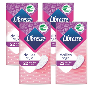 Libresse Dailies Style Micro Inlegkruisjes Multiverpakking