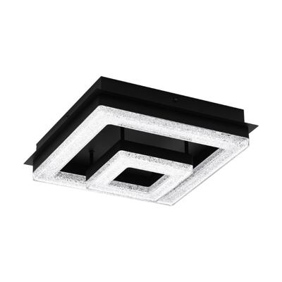Eglo Led plafondlampFradelo 1 12w - 3000K - 26cm zwart - 99327