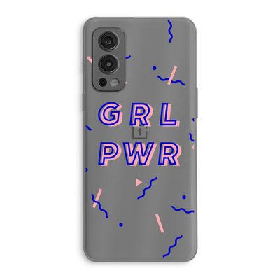 GRL PWR: OnePlus Nord 2 5G Transparant Hoesje