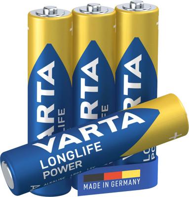 VARTA LongLife Power Alkaline AAA mini penlite 4x