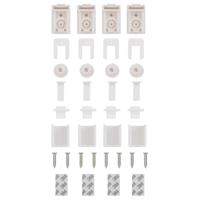 VidaXL 36-delig rolgordijnbeslag