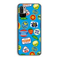Fruitsticker: Xiaomi Redmi Note 10 5G Transparant Hoesje