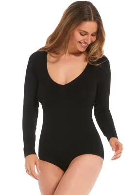 Magic zwarte body bamboe - Bamboo bodysuit - M- Corrigerend ondergoed - M- Corrigerend ondergoed - M- Corrigerend ondergoed - M- Corrigerend - M-