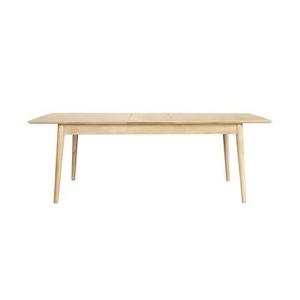 Tikamoon - Uitschuifbare tafel in massief mangohout 220x88 Cloé