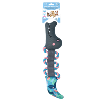 CoolPets Pull Me! Crocky Rope Flamingo