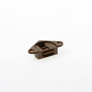 Schuifdeur bovengeleiderol pvc bruin 1454