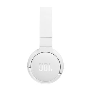 JBL Tune 670 NC Headset Bedraad en draadloos Hoofdband Oproepen/muziek USB Type-C Bluetooth Wit