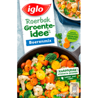 Iglo Roerbak GroenteIdee Boerenmix 400 g bij Jumbo