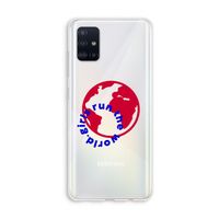 Run The World: Galaxy A51 4G Transparant Hoesje