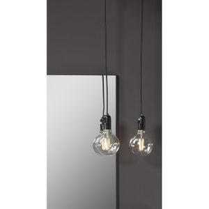 Royal plaza Merlot hanglamp E27 met schakelaar zonder lamp wit