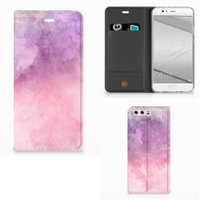 Bookcase Huawei P10 Plus Pink Purple Paint - thumbnail