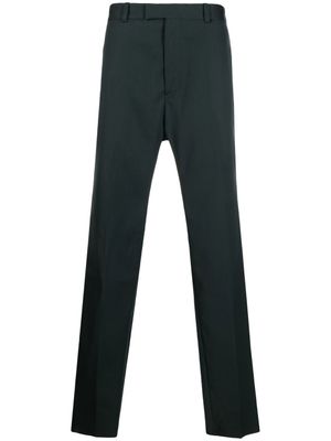OAMC pantalon droit à coutures contrastantes - Vert