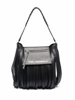 Karl Lagerfeld sac K/Fringe Hobo - Noir - thumbnail