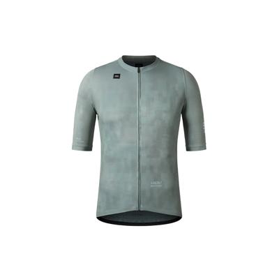 Gobik Stark fietsshirt korte mouw cedar check heren XS
