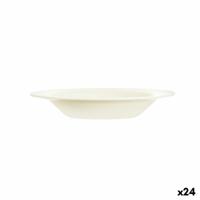 Diep bord Arcoroc Intensity Beige Glas (22 cm) (24 Stuks) - thumbnail