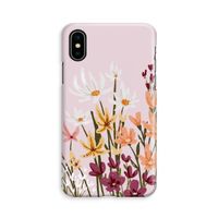 Painted wildflowers: iPhone X Volledig Geprint Hoesje