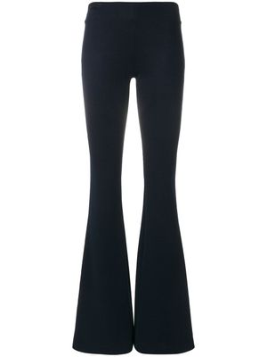 Galvan London pantalon à coupe évasée - Bleu