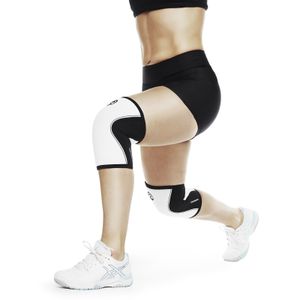 Rehband 105301 RX Knee-Sleeve 5 mm - White/Black - XL