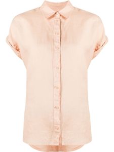 Lauren Ralph Lauren chemise à manches roulottées - Rose