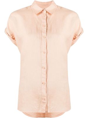 Lauren Ralph Lauren chemise à manches roulottées - Rose