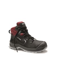 Elten 746131 LENA GTX Dames Halfhoge Veiligheidsschoen S3 CI ESD - Zwart/Rood - thumbnail