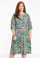 Yoek Jurk TIFFANY | Groen | Maat 42/44