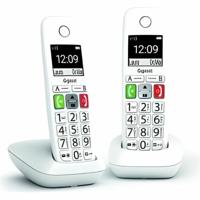 Draadloze telefoon Gigaset E290 Duo Wit