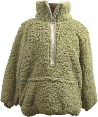 Unique Living hoodie willow kids 47cm tea green