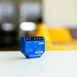 Shelly 1 Gen3 Slimme schakelaar 1P Blauw
