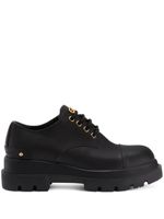 Giuseppe Zanotti derbies Lapley en cuir - Noir