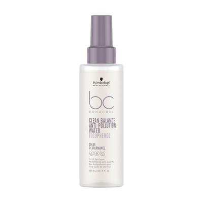 Schwarzkopf Vloeibaar BonaCure Clean Performance Clean Balance Anti-Pollution Water Tocopherol 150ml | Voor Haarolie zonder siliconen