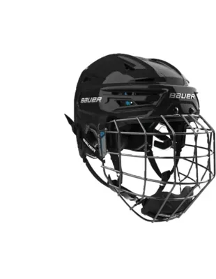 Bauer Hh Re-akt 155 Ijshockey Helm Combo (diverse Kleuren) Zwart M (56-60cm)