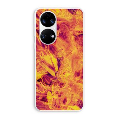 Eternal Fire: Huawei P50 Transparant Hoesje