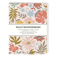 Wachtwoordenboek interstat 120x160mm soft floral