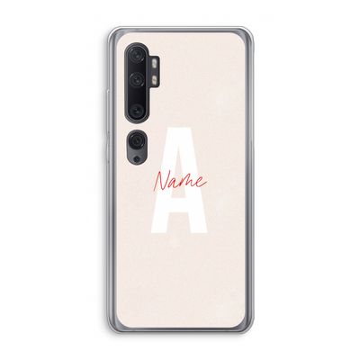 Strawberry Milkshake: Xiaomi Mi Note 10 Transparant Hoesje