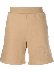 MARKET short de sport à logo brodé - Marron