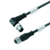 Weidmüller 9456500500 Sensor/actuator connector, geassembleerd M12 Aantal polen (sensoren): 5 Stekker, haaks, Bus, recht 5.00 m 1 stuk(s)