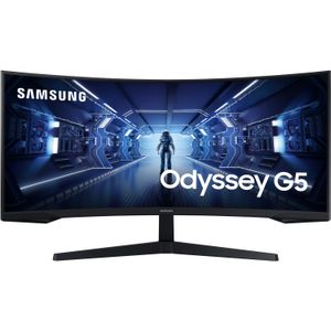 SAMSUNG Odyssey G5 gaming monitor HDMI, DisplayPort, 165 Hz