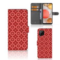 Samsung Galaxy A42 5G | Telefoon Hoesje | Batik Rood