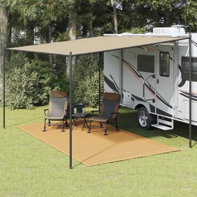 Tenttapijt 250x350 cm HDPE zandkleurig