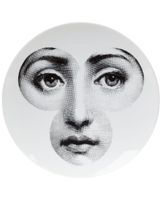 Fornasetti assiette "Tema e variazioni" - Blanc