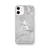 Ivory Marble: iPhone 12 Transparant Hoesje