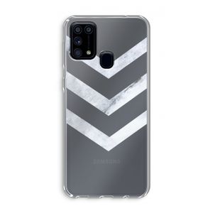 Marmeren pijlen: Samsung Galaxy M31 Transparant Hoesje